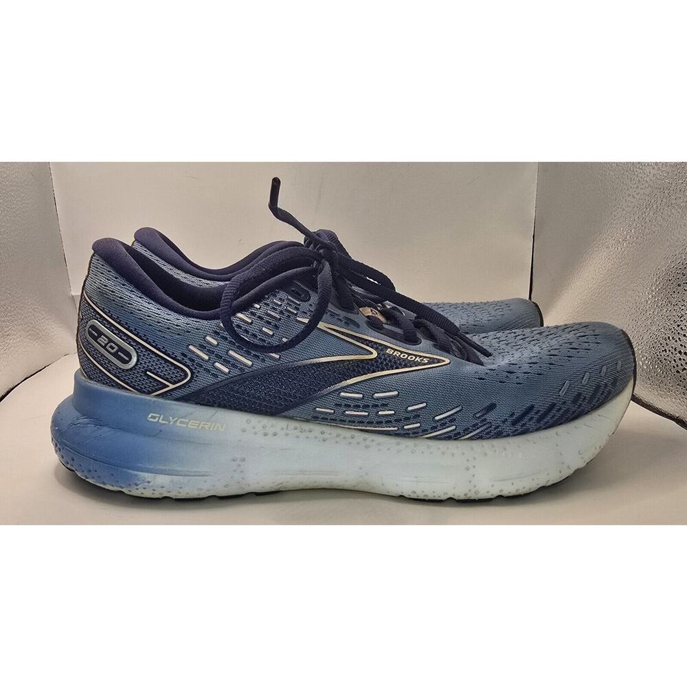 Brooks Women’s Glycerin 20 Running Athletic Shoes Sky Blue 8.5 - Picture 2 of 10